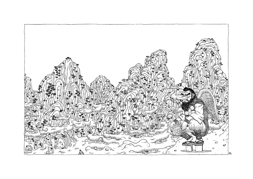 Tengu. Plume (A3)